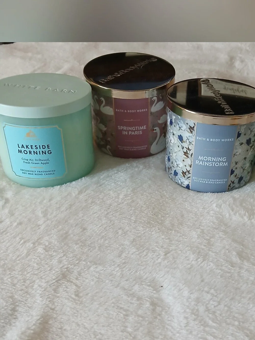 Bath & Body Works / White Barn 3 Wick Candles - You Choose!